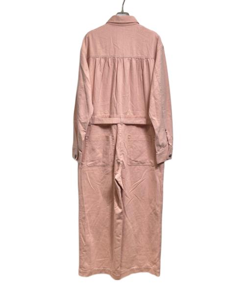 ELCHELE（エルチェレ）ELCHELE (エルチェレ) COMFY WORKER JUMPSUIT SALMON サイズ:36の古着・服飾アイテム