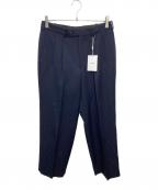 CLANE×Keiji Kanekoクラネ×金子恵治）の古着「WOOL SERGE TROUSERS」｜ネイビー