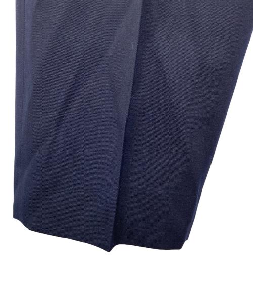 CLANE（クラネ）CLANE (クラネ) Keiji Kaneko (金子恵治) WOOL SERGE TROUSERS ネイビー サイズ:1 未使用品の古着・服飾アイテム
