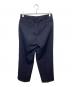 CLANE (クラネ) Keiji Kaneko (金子恵治) WOOL SERGE TROUSERS ネイビー サイズ:1 未使用品：10000円