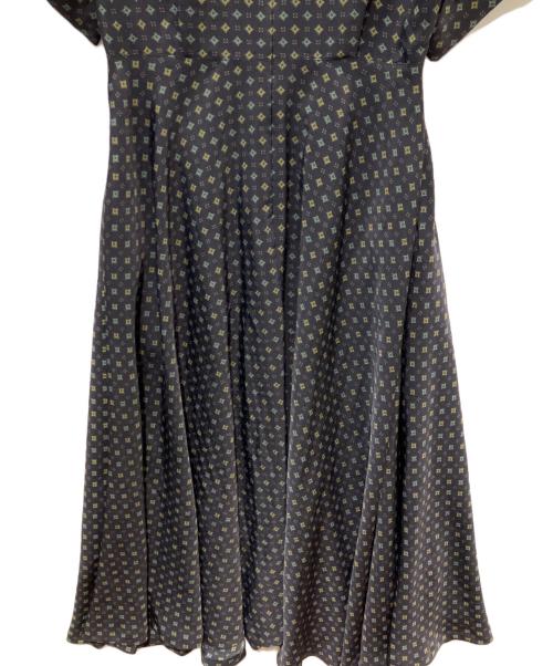 foufou（フーフー）foufou (フーフー) matte crepe de china one piece ブラック サイズ:1の古着・服飾アイテム