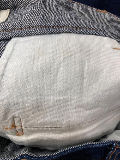 STEVEN ALAN（スティーブンアラン）STEVEN ALAN (スティーブンアラン) 13OZ デニム タルパンツ インディゴ サイズ:XSの古着・服飾アイテム