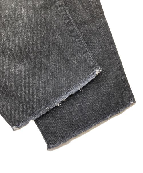 UNITED ARROWS（ユナイテッドアローズ）UNITED ARROWS (ユナイテッドアローズ) カットオフデニムパンツ ブラック サイズ:34の古着・服飾アイテム