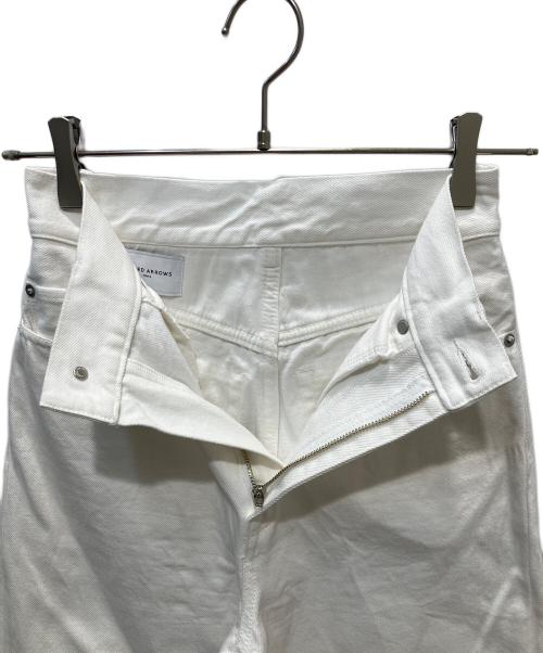 UNITED ARROWS（ユナイテッドアローズ）UNITED ARROWS (ユナイテッドアローズ) カットオフデニムパンツ ホワイト サイズ:34の古着・服飾アイテム