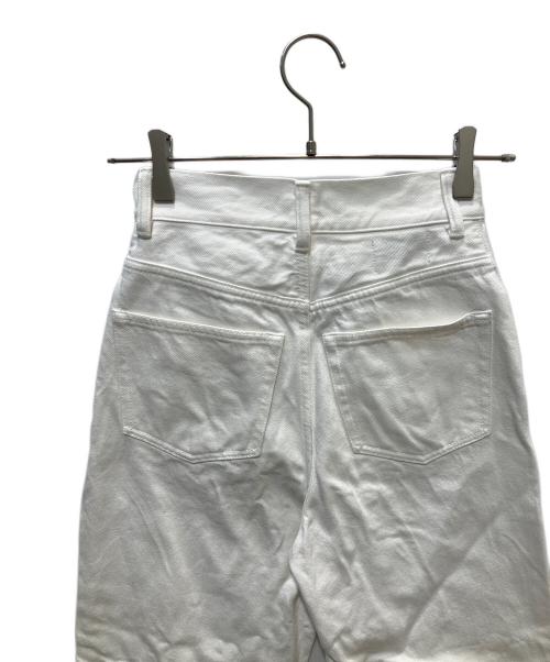 UNITED ARROWS（ユナイテッドアローズ）UNITED ARROWS (ユナイテッドアローズ) カットオフデニムパンツ ホワイト サイズ:34の古着・服飾アイテム