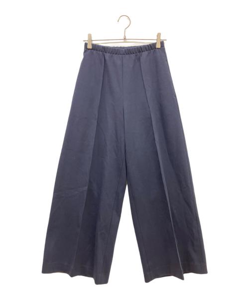 YLEVE（イレーヴ）YLEVE (イレーヴ) BONDED JERSEY TROUSERS ネイビー サイズ:SIZE 0の古着・服飾アイテム