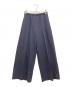 YLEVE（イレーヴ）の古着「BONDED JERSEY TROUSERS」｜ネイビー