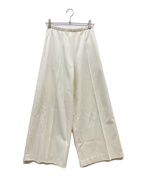 YLEVE（イレーヴ）YLEVE (イレーヴ) BONDED JERSEY TROUSERS アイボリー サイズ:SIZE 0の古着・服飾アイテム
