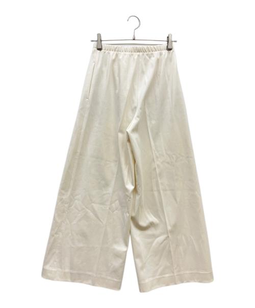 YLEVE（イレーヴ）YLEVE (イレーヴ) BONDED JERSEY TROUSERS アイボリー サイズ:SIZE 0の古着・服飾アイテム