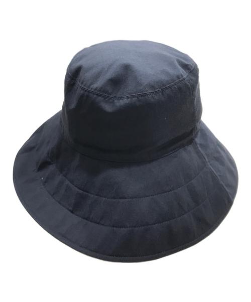 kijima takayuki（キジマタカユキ）KIJIMA TAKAYUKI (キジマタカユキ) POLY COTTON BUCKET HAT/ハット ネイビー サイズ:1の古着・服飾アイテム