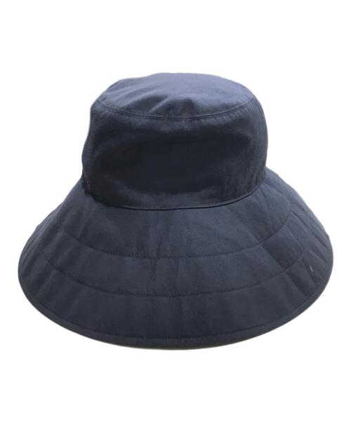 kijima takayuki（キジマタカユキ）KIJIMA TAKAYUKI (キジマタカユキ) POLY COTTON BUCKET HAT/ハット ネイビー サイズ:1の古着・服飾アイテム