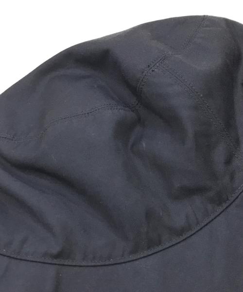 kijima takayuki（キジマタカユキ）KIJIMA TAKAYUKI (キジマタカユキ) POLY COTTON BUCKET HAT/ハット ネイビー サイズ:1の古着・服飾アイテム