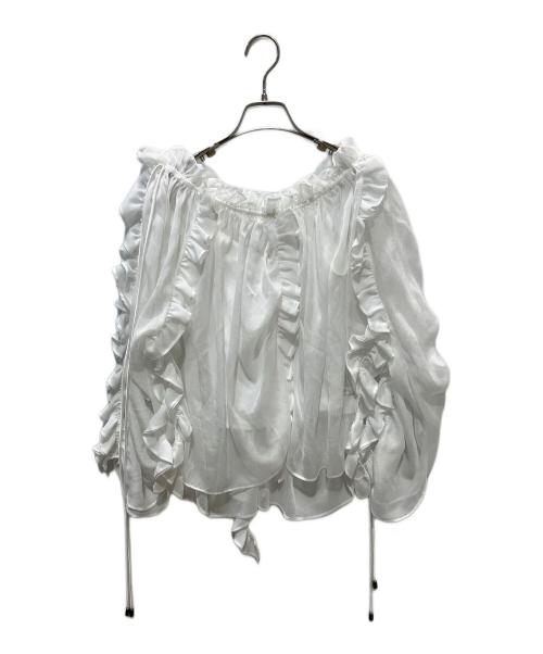 THE TOE（ザ・トゥー）THE TOE (ザ・トゥー) Anemone Blouse ホワイト サイズ:FREEの古着・服飾アイテム