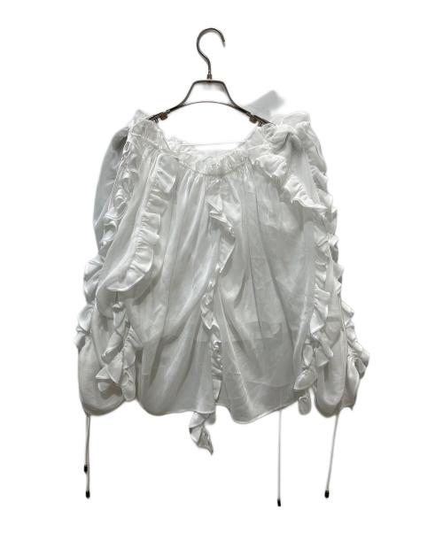 THE TOE（ザ・トゥー）THE TOE (ザ・トゥー) Anemone Blouse ホワイト サイズ:FREEの古着・服飾アイテム