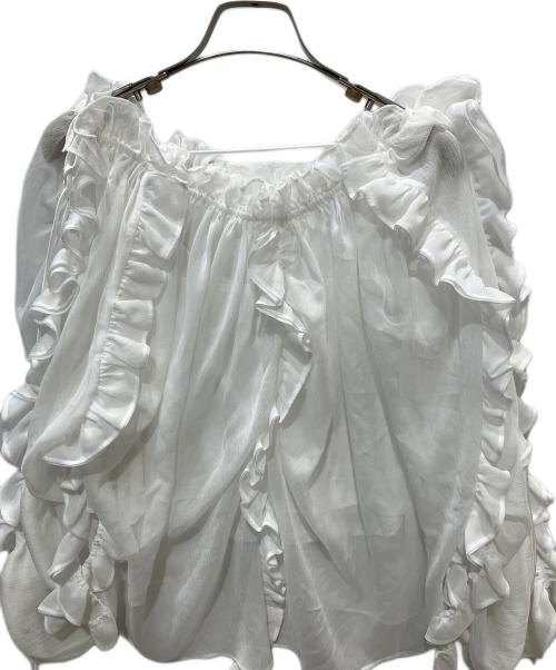 THE TOE（ザ・トゥー）THE TOE (ザ・トゥー) Anemone Blouse ホワイト サイズ:FREEの古着・服飾アイテム