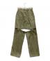 MAISON SPECIAL (メゾンスペシャル) Momo Slit Denim Pants カーキ サイズ:38：3500円