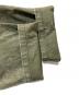 中古・古着 MAISON SPECIAL (メゾンスペシャル) Momo Slit Denim Pants カーキ サイズ:38：3500円