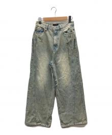 MAISON SPECIAL（メゾンスペシャル）の古着「Colored Denim Pants」｜ブルー