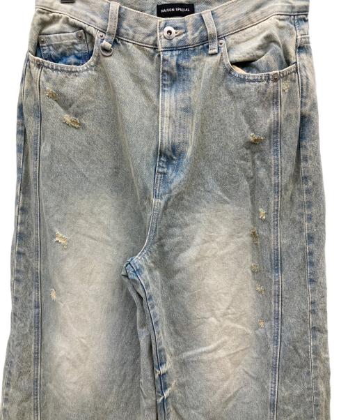 MAISON SPECIAL（メゾンスペシャル）MAISON SPECIAL (メゾンスペシャル) Colored Denim Pants ブルー サイズ:38の古着・服飾アイテム