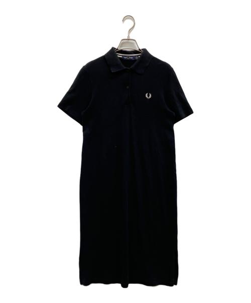FRED PERRY（フレッドペリー）FRED PERRY (フレッドペリー) ポロカラーワンピース ネイビー サイズ:10の古着・服飾アイテム