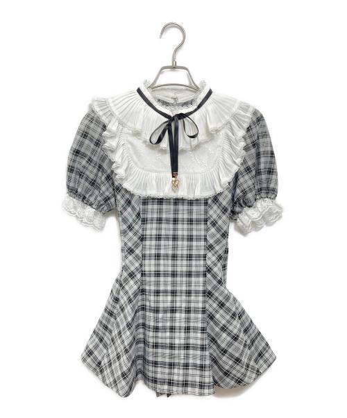 SECRET HONEY（シークレットハニー）SECRET HONEY (シークレットハニー) チュニック グレー サイズ:2の古着・服飾アイテム