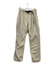 GRAMICCI（グラミチ）の古着「LOWERCASE NYLON TRACK PANT」｜ベージュ