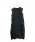 Plage (プラージュ) Linen フレア ワンピース ノースリーブ・キャミソールワンピース ブラック サイズ:36：7000円