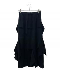 中古・古着通販】ENFOLD (エンフォルド) CONNECT-TACK SKIRT ネイビー