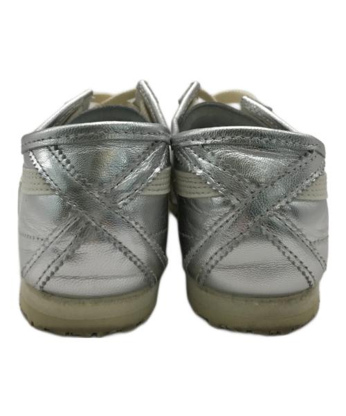 Onitsuka Tiger（オニツカタイガー）Onitsuka Tiger (オニツカタイガー) ローカットスニーカー シルバー サイズ:23.5㎝の古着・服飾アイテム