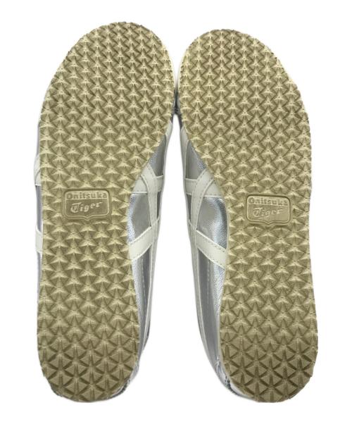 Onitsuka Tiger（オニツカタイガー）Onitsuka Tiger (オニツカタイガー) ローカットスニーカー シルバー サイズ:23.5㎝の古着・服飾アイテム