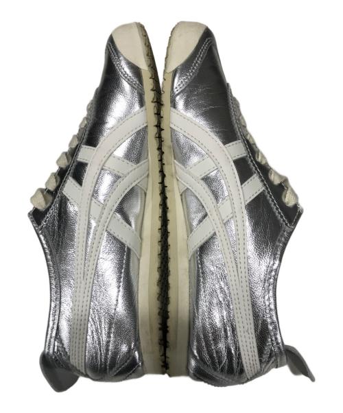 Onitsuka Tiger（オニツカタイガー）Onitsuka Tiger (オニツカタイガー) ローカットスニーカー シルバー サイズ:23.5㎝の古着・服飾アイテム