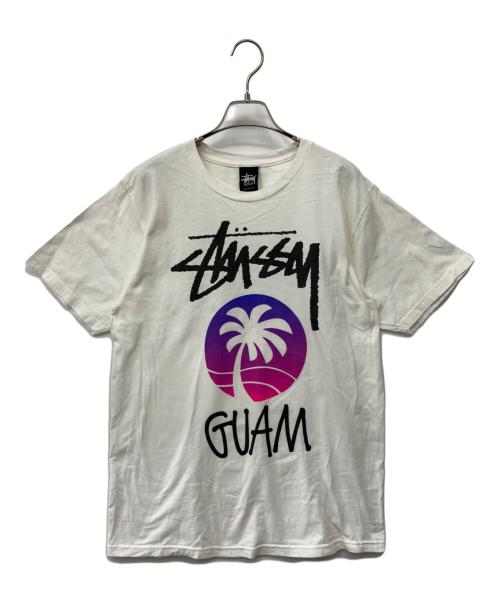 stussy（ステューシー）stussy (ステューシー) プリントTシャツ ホワイト サイズ:Mの古着・服飾アイテム