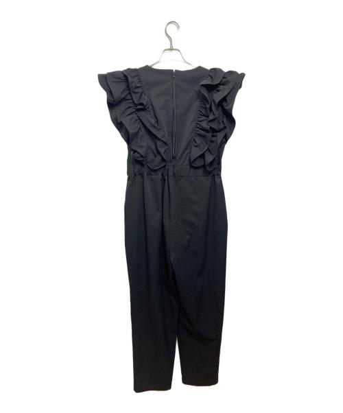 #Newans（ハッシュニュアンス）#Newans (ハッシュニュアンス) ラッフルフリルオールインワン ブラック サイズ:1の古着・服飾アイテム