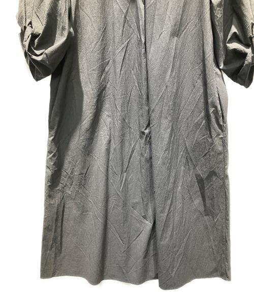MACKINTOSH LONDON（マッキントッシュ ロンドン）MACKINTOSH LONDON (マッキントッシュ ロンドン) スキッパーブラウスワンピース 半袖ワンピース ブラック サイズ:38の古着・服飾アイテム