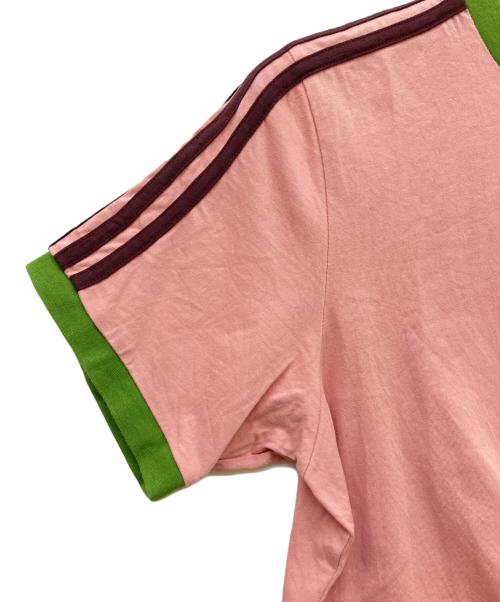 adidas（アディダス）adidas (アディダス) NIGO (二ゴー) Tシャツ ピンク サイズ:SIZE Mの古着・服飾アイテム
