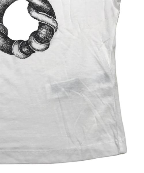 DIESEL（ディーゼル）DIESEL (ディーゼル) プリントTシャツ/クルーネックTシャツ ホワイト サイズ:Sの古着・服飾アイテム