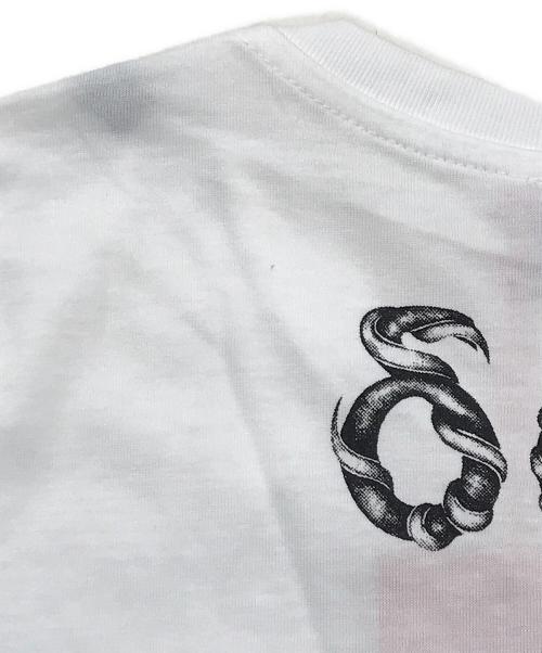 DIESEL（ディーゼル）DIESEL (ディーゼル) プリントTシャツ/クルーネックTシャツ ホワイト サイズ:Sの古着・服飾アイテム
