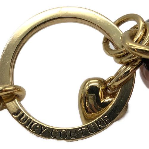 JUICY COUTURE（ジューシークチュール）JUICY COUTURE (ジューシークチュール) カップケーキモチーフキーホルダー ピンク ピンクの古着・服飾アイテム