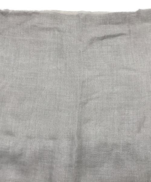 FALIERO SARTI（ファリエロサルティ）FALIERO SARTI (ファリエロサルティ) シルク混ストール ライトグレーの古着・服飾アイテム