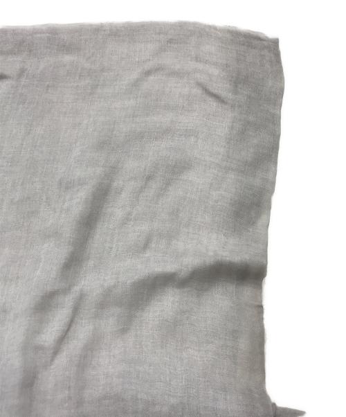 FALIERO SARTI（ファリエロサルティ）FALIERO SARTI (ファリエロサルティ) シルク混ストール ライトグレーの古着・服飾アイテム