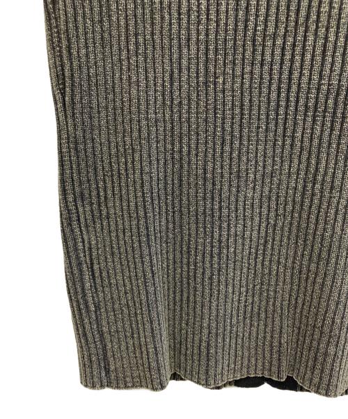 Open Sesame Club（オープンセサミクラブ）Open Sesame Club (オープンセサミクラブ) washed knitcorset グレー サイズ:FREEの古着・服飾アイテム