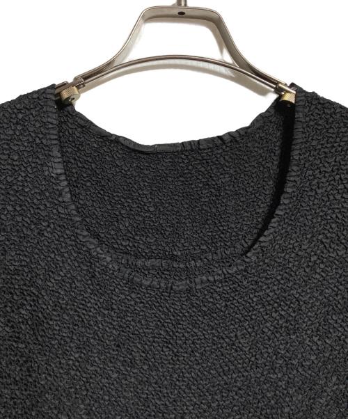 PEPLUM by YOSHIKI HISHINUMA（ペプラム バイ ヨシキヒシヌマ）PEPLUM by YOSHIKI HISHINUMA (ペプラム バイ ヨシキヒシヌマ) 半袖ワンピース/ Short-sleeved dress ブラック サイズ:2の古着・服飾アイテム