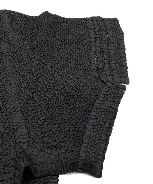 PEPLUM by YOSHIKI HISHINUMA（ペプラム バイ ヨシキヒシヌマ）PEPLUM by YOSHIKI HISHINUMA (ペプラム バイ ヨシキヒシヌマ) 半袖ワンピース/ Short-sleeved dress ブラック サイズ:2の古着・服飾アイテム