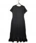 PEPLUM by YOSHIKI HISHINUMA (ペプラム バイ ヨシキヒシヌマ) 半袖ワンピース/ Short-sleeved dress ブラック サイズ:2：12000円