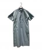and wanderアンドワンダー）の古着「UV Cut Stretch SS Dress 半袖ワンピース」｜ライトブルー