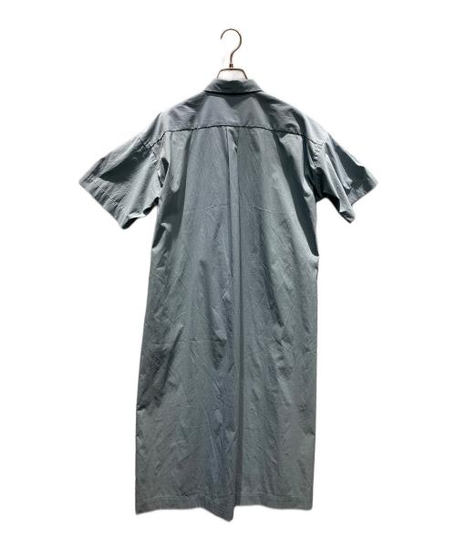 and wander（アンドワンダー）and wander (アンドワンダー) UV Cut Stretch SS Dress 半袖ワンピース ライトブルー サイズ:WSの古着・服飾アイテム