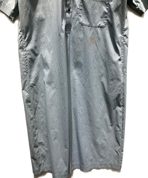 and wander（アンドワンダー）and wander (アンドワンダー) UV Cut Stretch SS Dress 半袖ワンピース ライトブルー サイズ:WSの古着・服飾アイテム