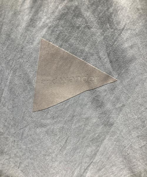 and wander（アンドワンダー）and wander (アンドワンダー) UV Cut Stretch SS Dress 半袖ワンピース ライトブルー サイズ:WSの古着・服飾アイテム