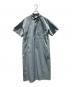 and wander（アンドワンダー）の古着「UV Cut Stretch SS Dress 半袖ワンピース」｜ライトブルー