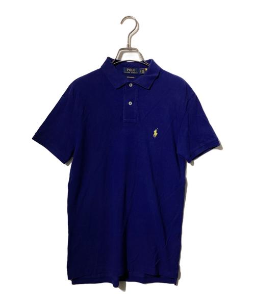 POLO RALPH LAUREN（ポロ・ラルフローレン）POLO RALPH LAUREN (ポロ・ラルフローレン) アイコニック メッシュ ポロシャツ/半袖ポロシャツ ブルー サイズ:Sの古着・服飾アイテム